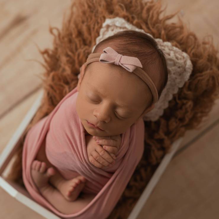 Newborn de Manuela 8 dias