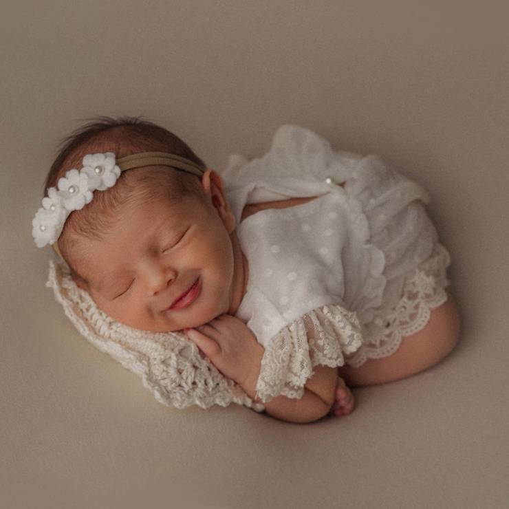 Newborn de Maria Julia 8 dias