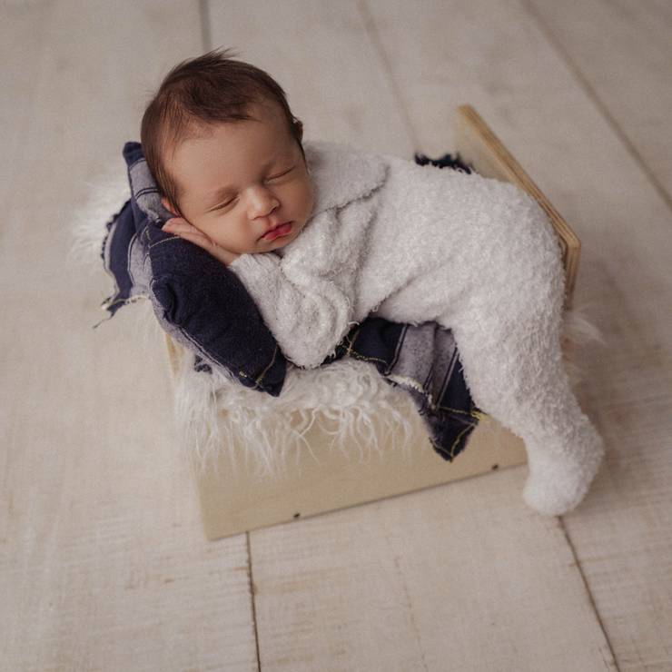 Newborn de João Miguel 7 dias 