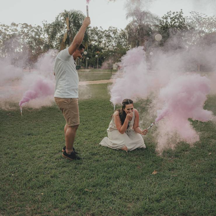 Chá de bebê de Larissa & Junior 