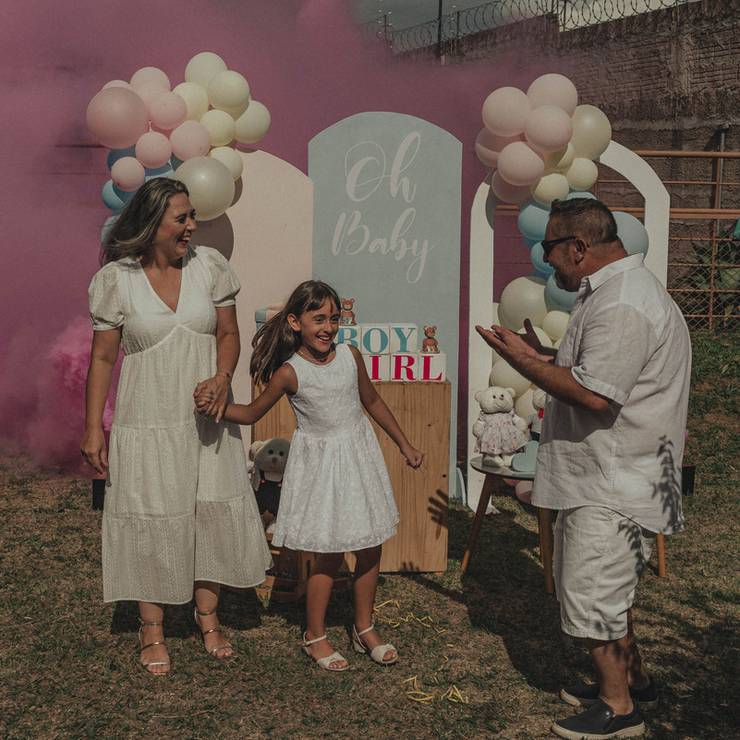 Chá de bebê de Paula & Gleyson e Clara 