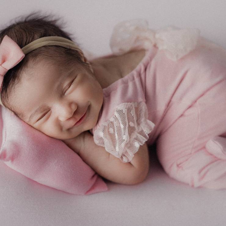 Newborn de Cecilia 8 dias