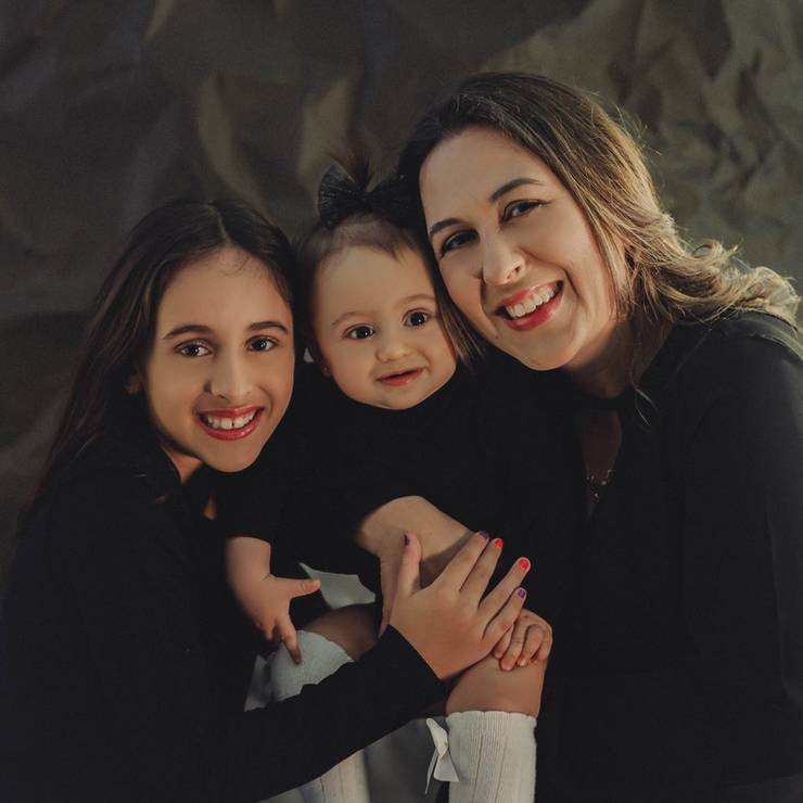 Famílias de Paula + Clara + Helena