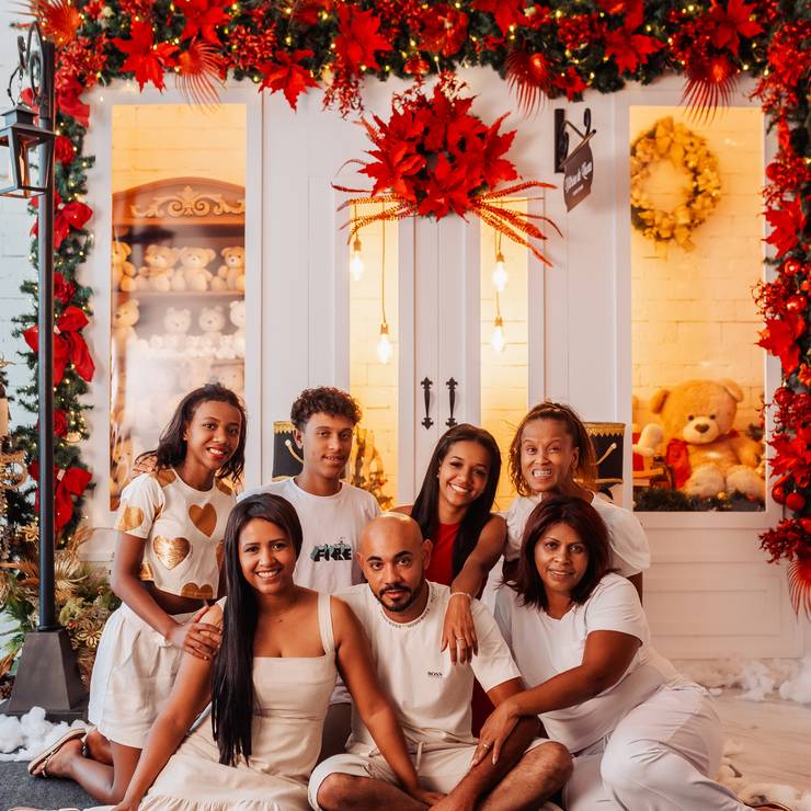 Famílias de Pamela e família - Vitrine de Luzes