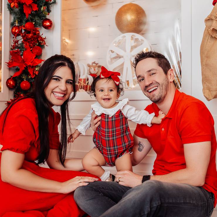 Crianças de Liz e família - Vitrine de Luzes