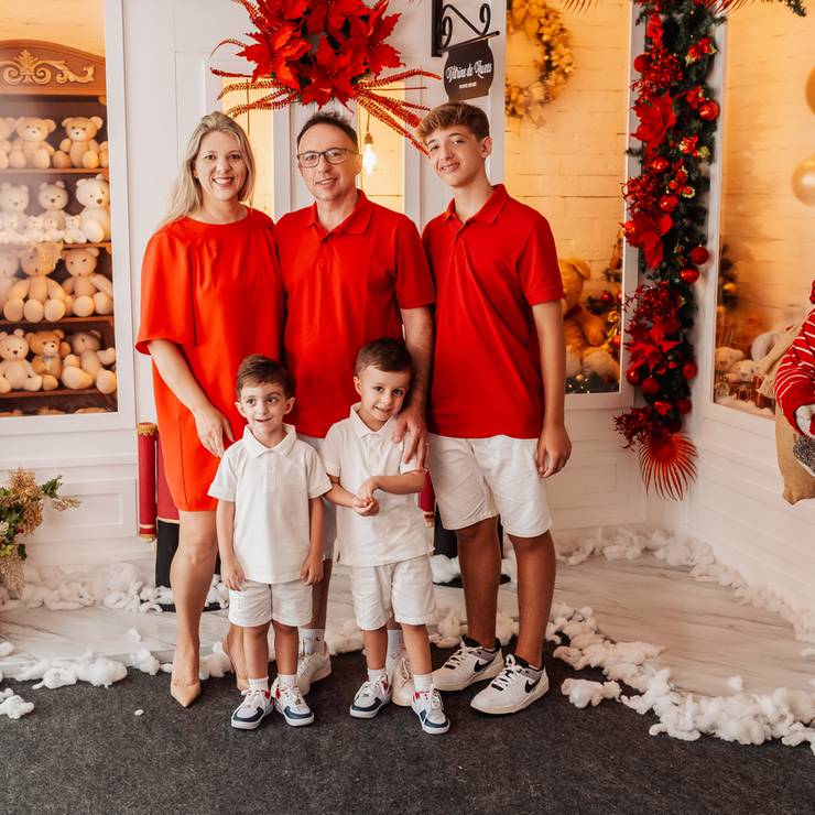 Famílias de Andreia e família - Vitrine de Luzes