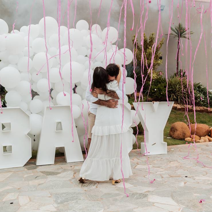 Chá de bebê de Marina e João