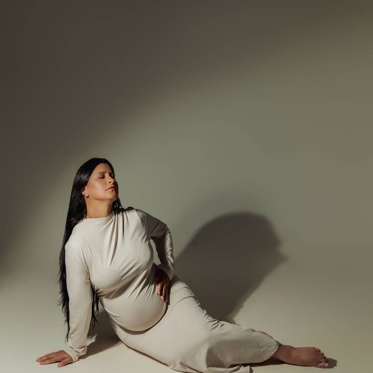 Gestantes de Lidiane e Cainã