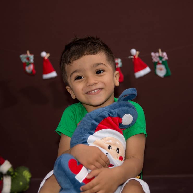 Crianças de Natal do Gabriel 