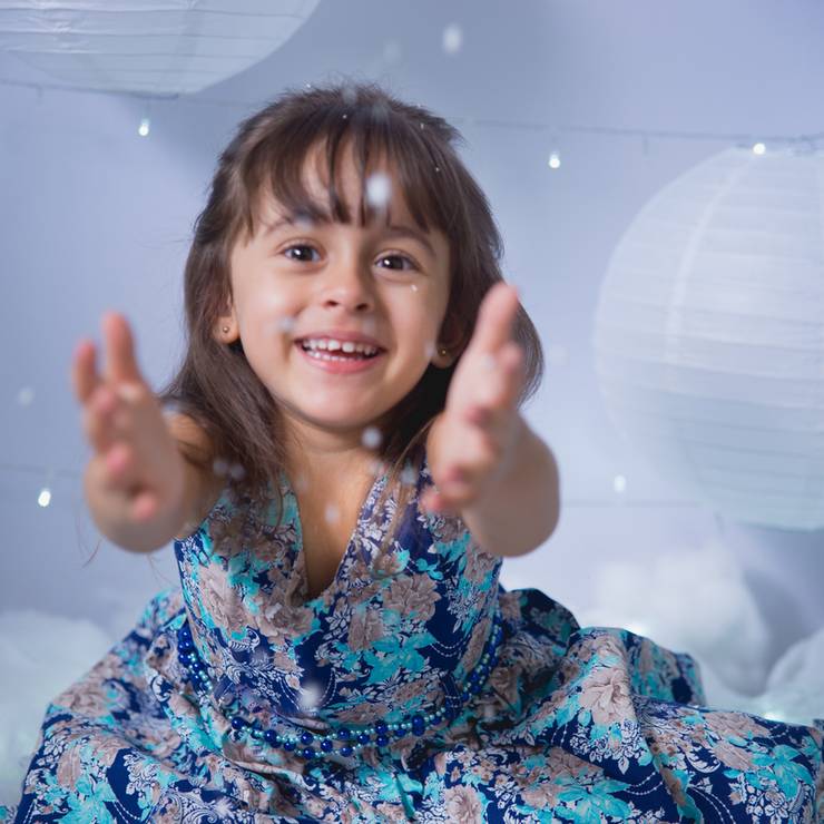 Crianças de Ano Novo da Clara 