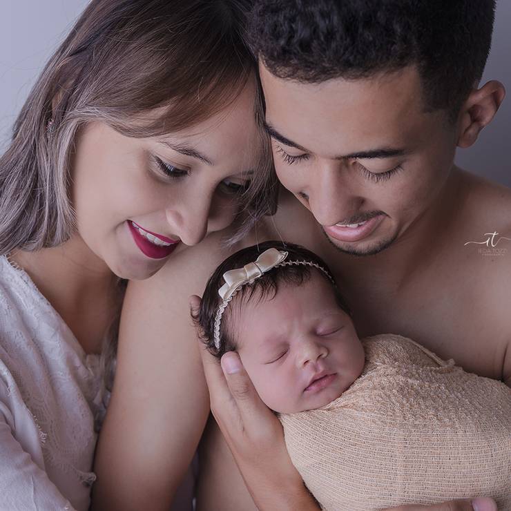 Newborn de Maria Valentina 14 dias