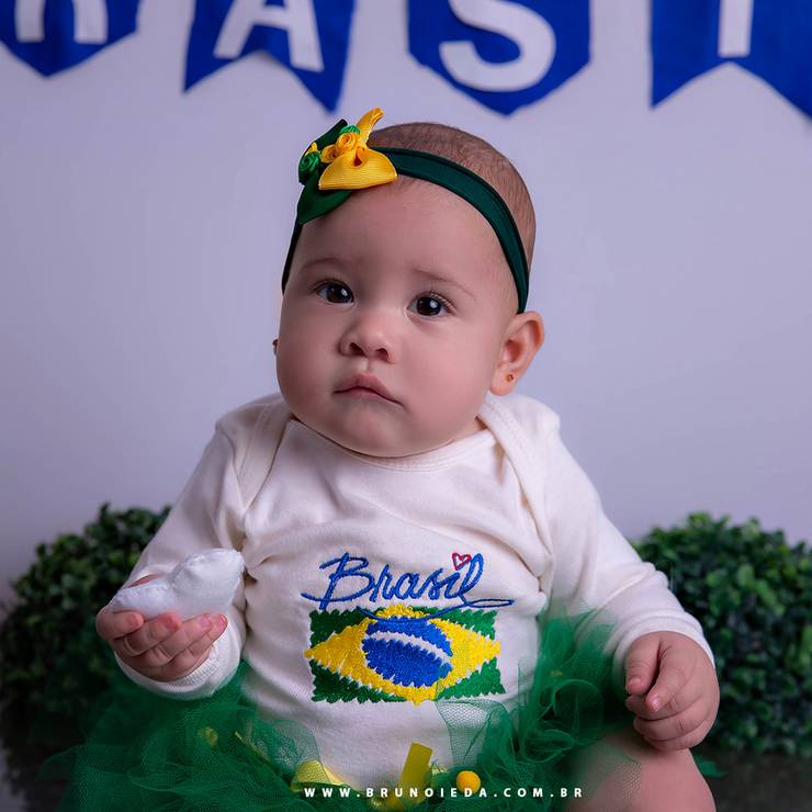 Crianças de Ana Julia 9 meses