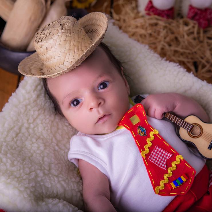 Crianças de Vicente 1 mes