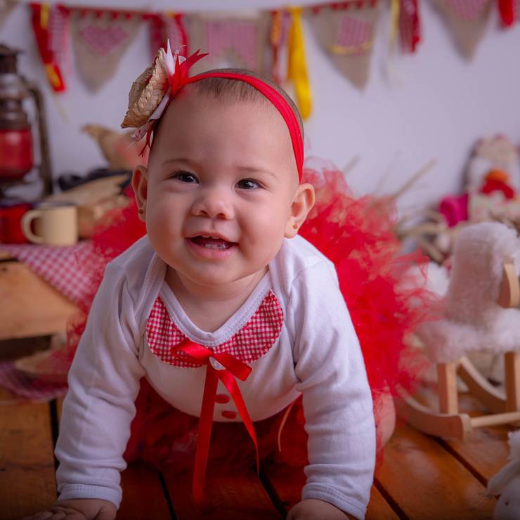 Crianças de Julia 10 meses