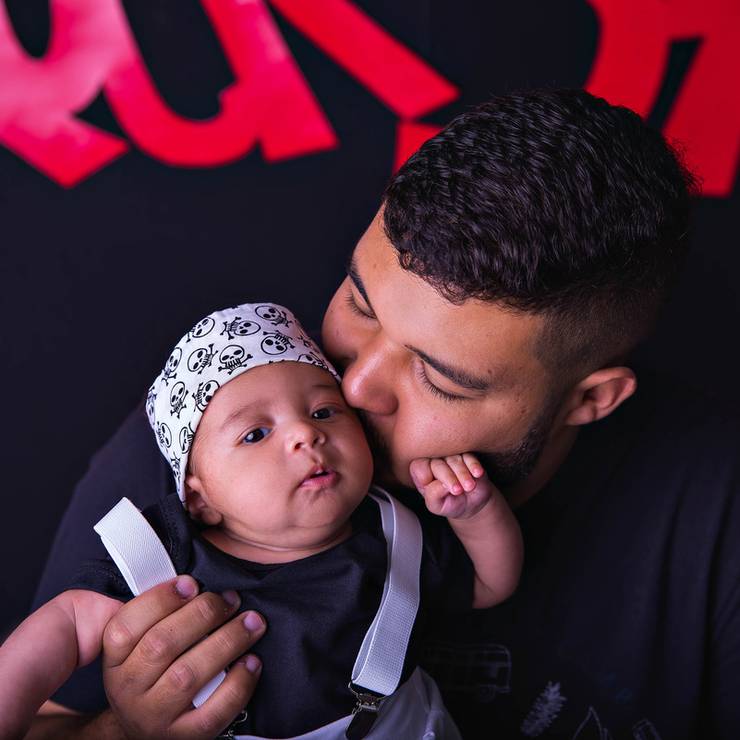 Crianças de Guilherme 2 meses