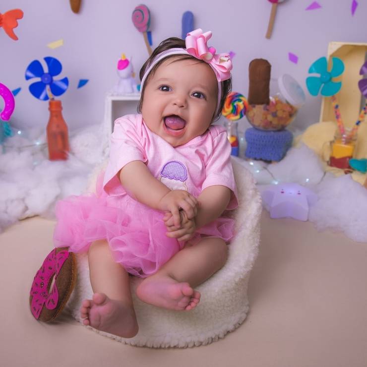 Crianças de Maria Flor 4 meses