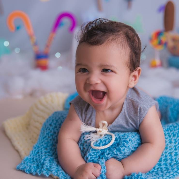 Crianças de Guilherme 4 meses