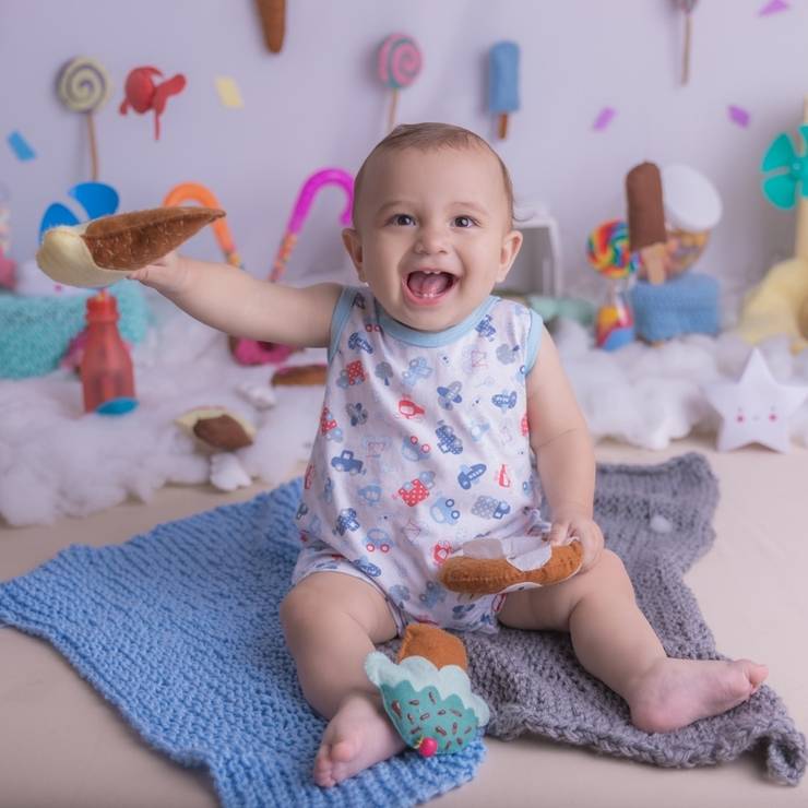 Crianças de Bento 8 meses