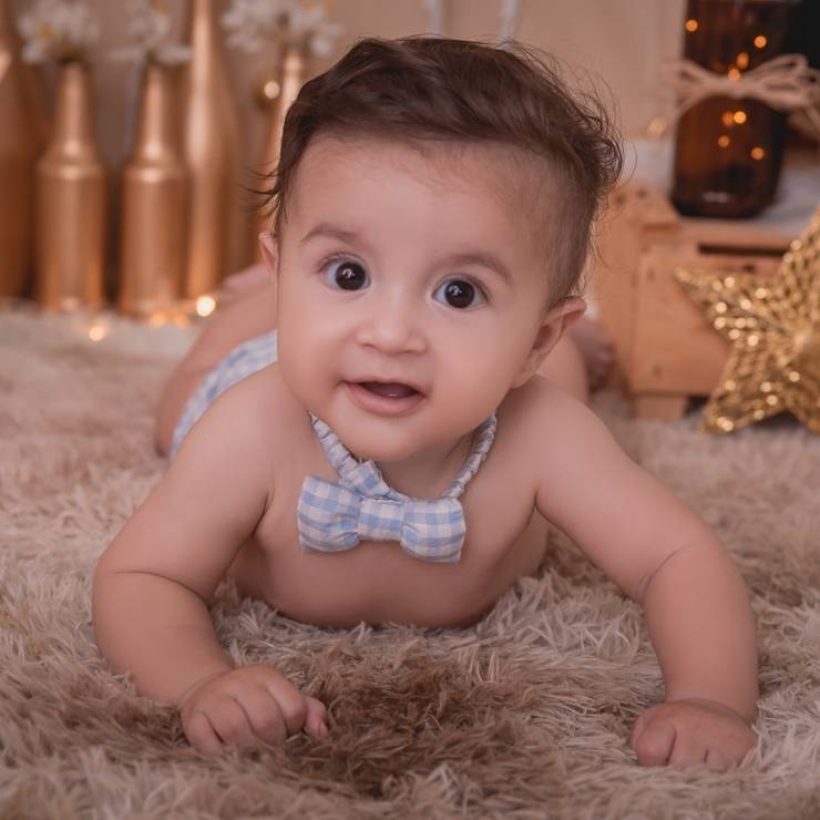 Crianças de José Anthonny 5 meses - illuminated new year 2019