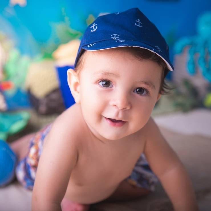 Crianças de Vicente 7 meses