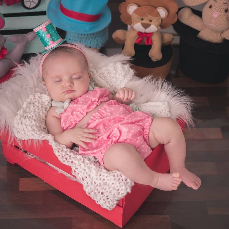 Crianças de Lívia 2 meses