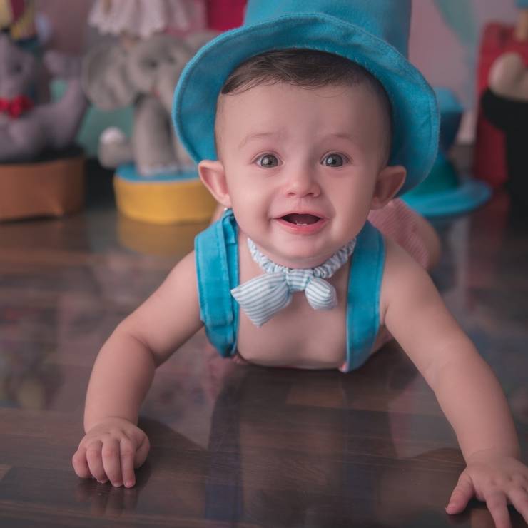 Crianças de Thomas 7 meses