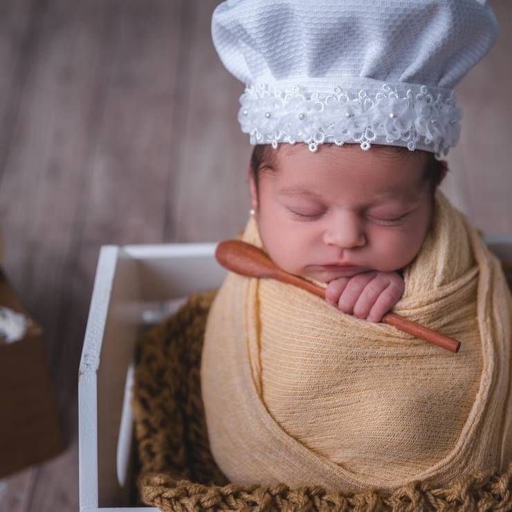 Newborn de Isadora 8 dias