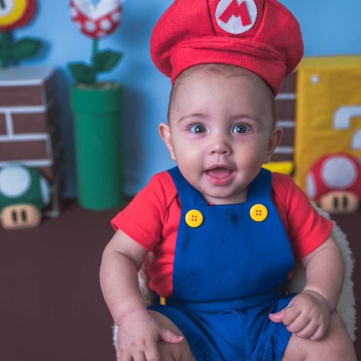 Crianças de Theo 6 meses