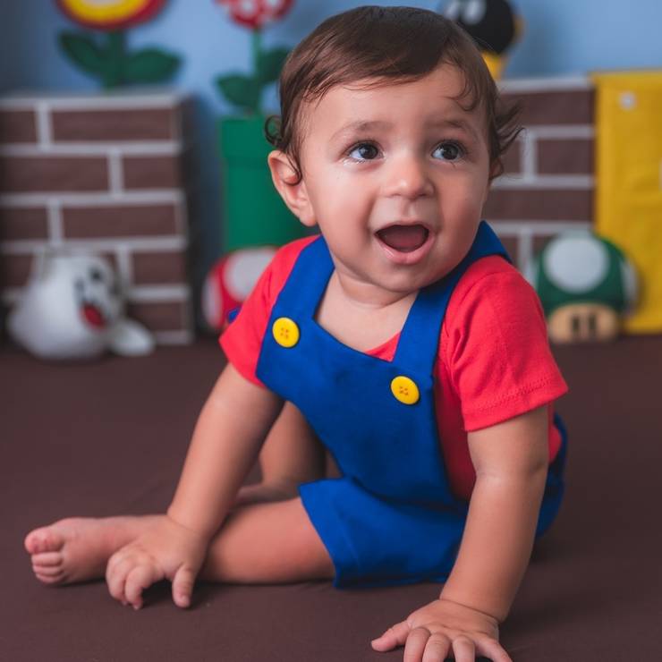 Crianças de Vicente 9 meses