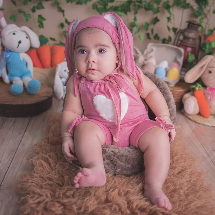 Crianças de Ana Julia 4 meses