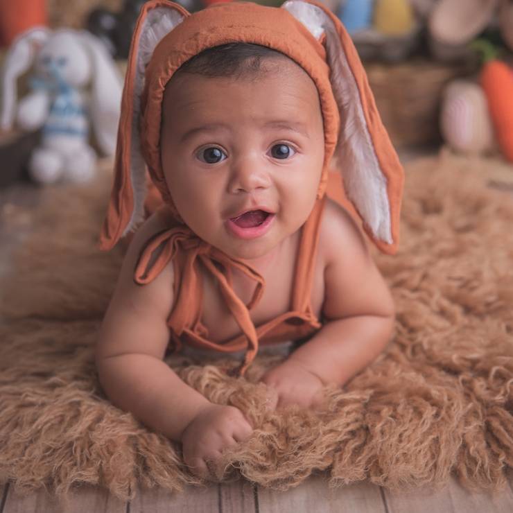 Crianças de Pietro 4 meses