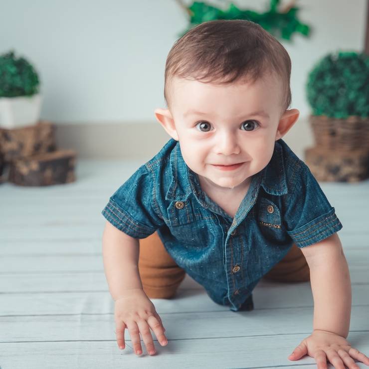 Crianças de Thomas 10 meses