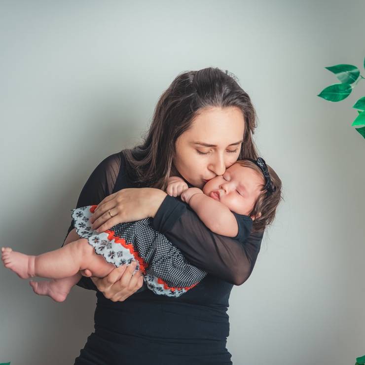 Crianças de Valentina 2 meses