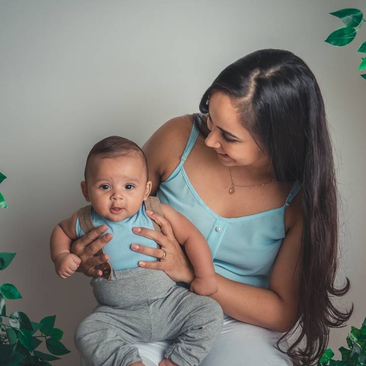 Crianças de João Bressanin 5 meses