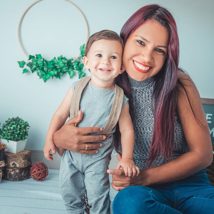 Crianças de Anthonny Cardoso 12 meses