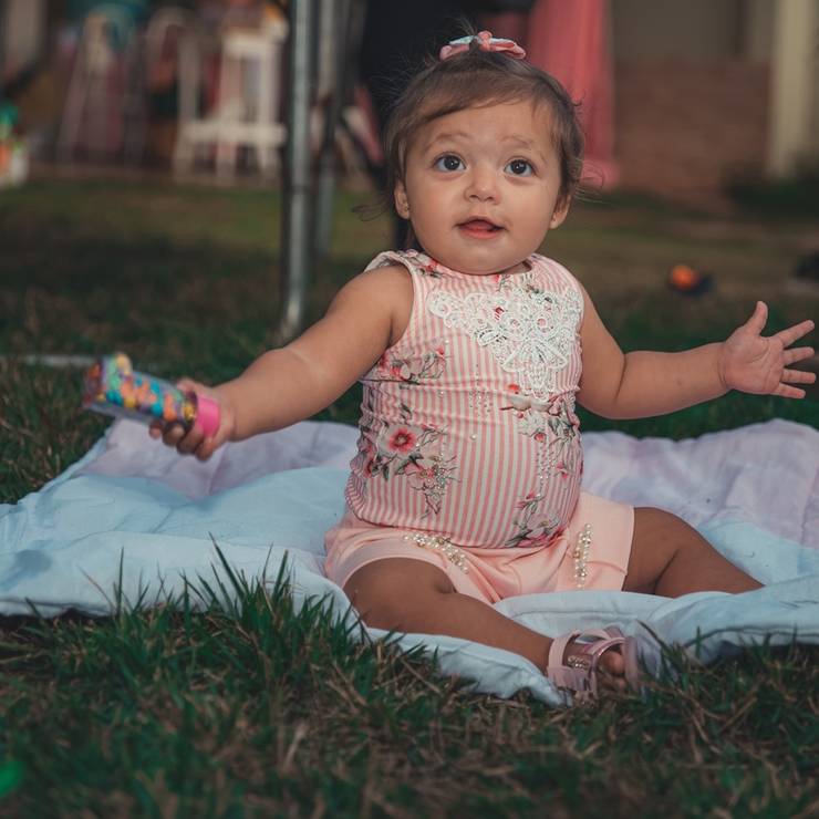 Aniversários de Maria Flor 1 ano