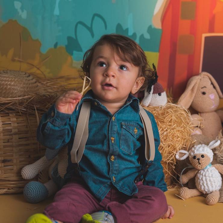 Crianças de Vicente 12 meses