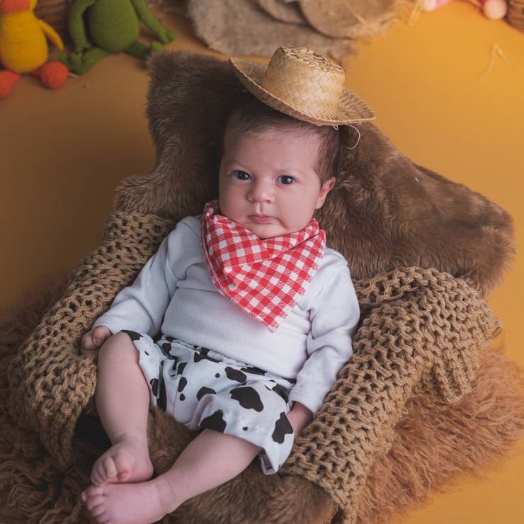 Crianças de Valentim 1 mês 