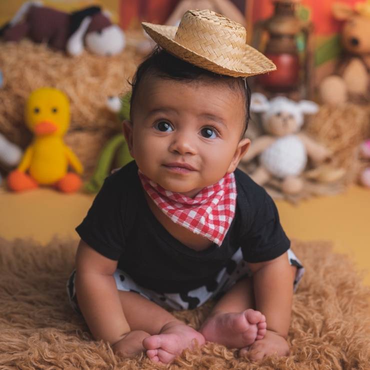 Crianças de Pietro 6 meses