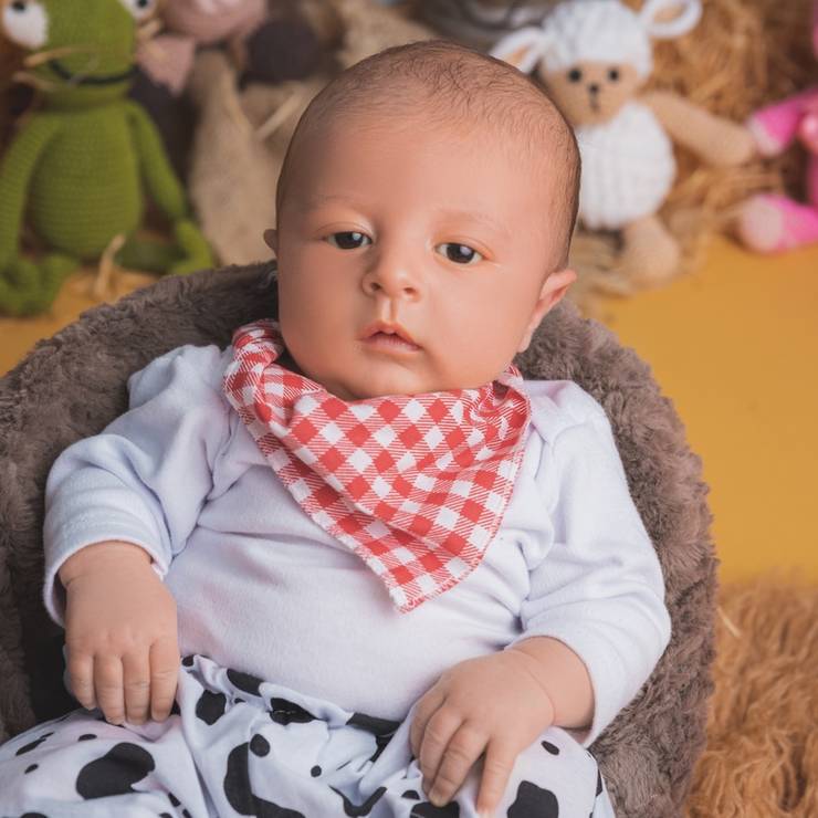 Crianças de Felipe 1 mês 