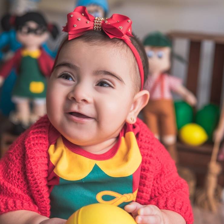 Crianças de Ana Julia 7 meses