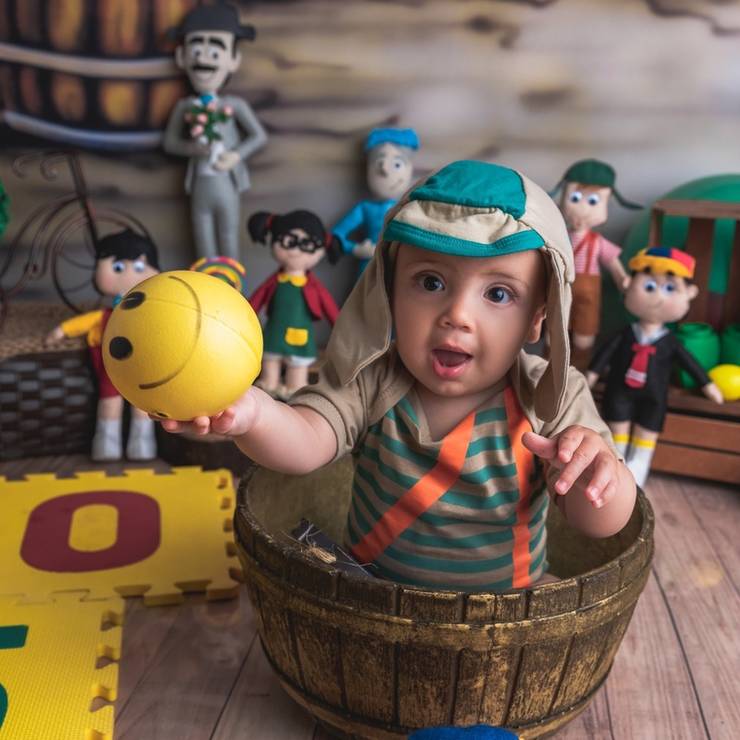 Crianças de Heitor 8 meses