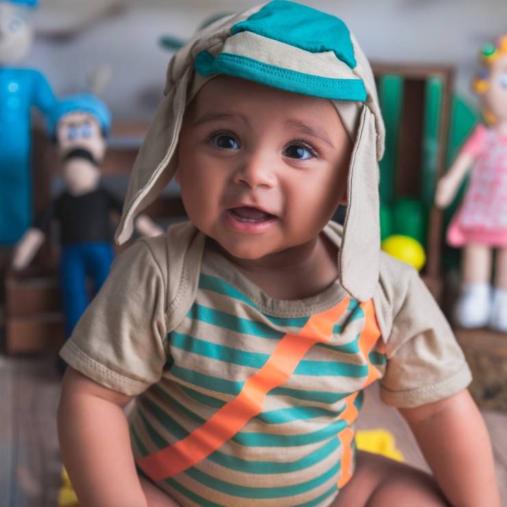 Crianças de João Bressanin 7 meses