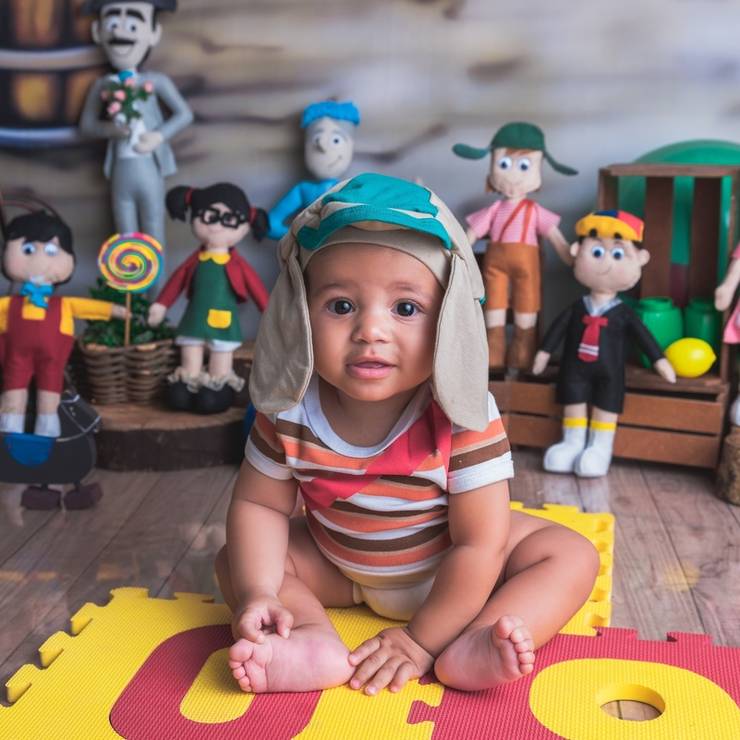 Crianças de Pietro 7 meses