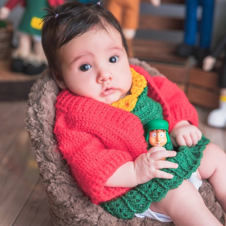 Crianças de Valentina Bigotto 2 meses