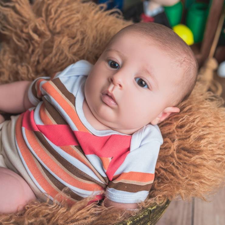 Crianças de Felipe 2 meses