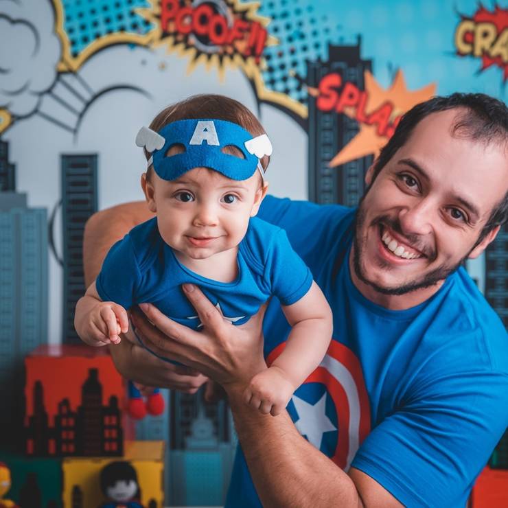 Crianças de Heitor 9 meses - DIA DOS PAIS 2019