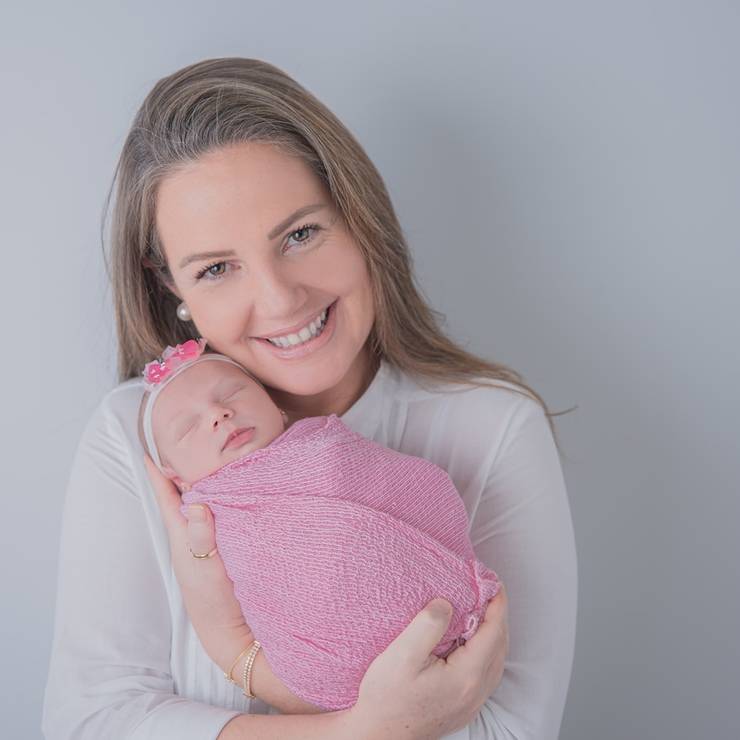 Newborn de Mayla 17 dias