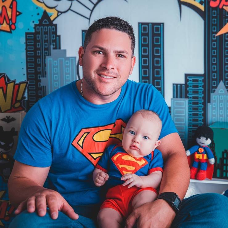 Crianças de Augusto 3 meses