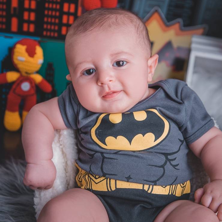 Crianças de Felipe 3 meses